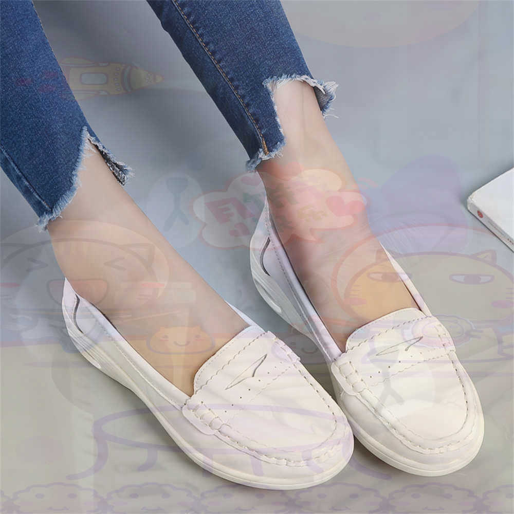 Luxury Lifestyle Lounge - Soft Slip-on Womens Large Size Shoes
