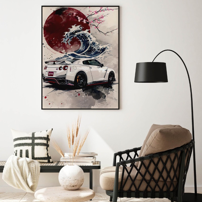 Japanese Style Supercar Wall A - Luxury Lifestyle Cars recension och pris