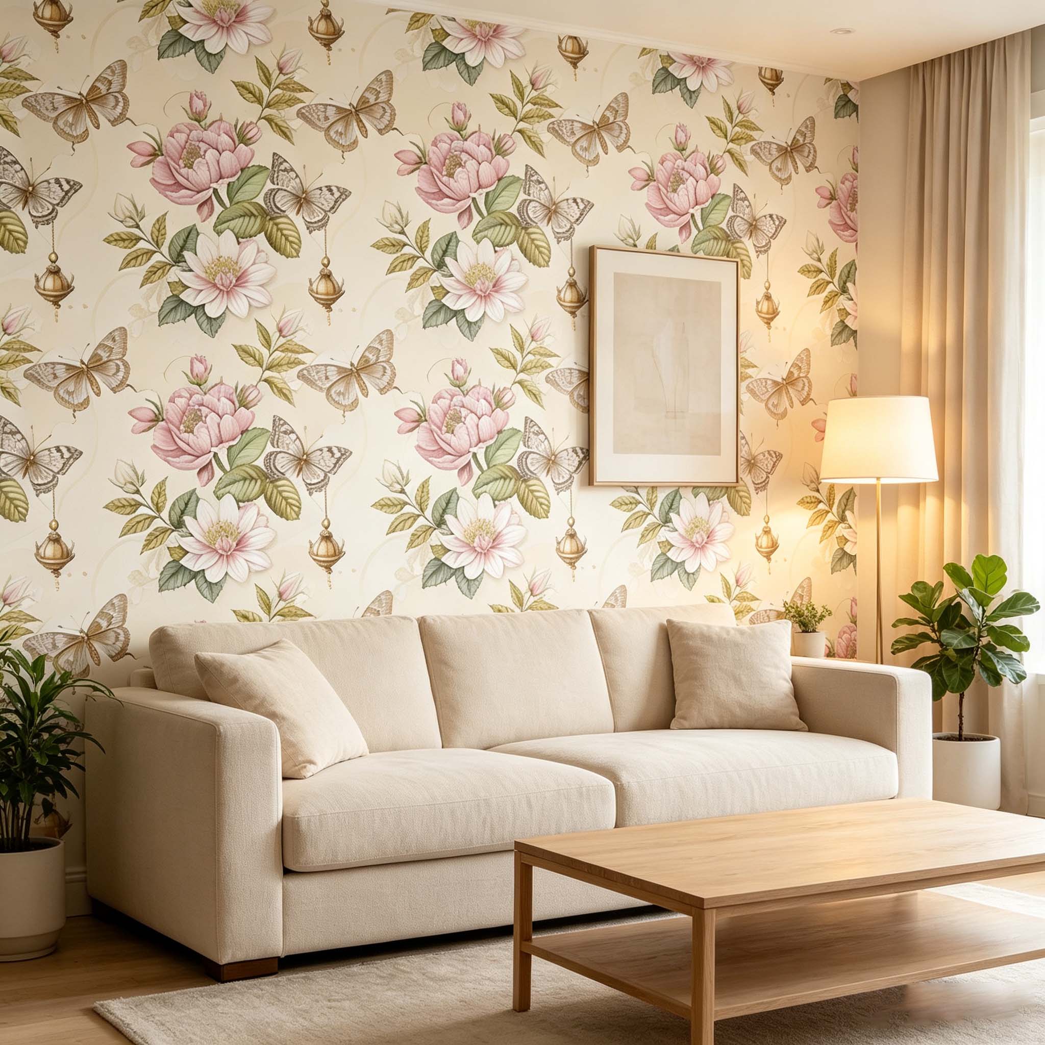 Light Luxury Retro Wallpaper S - Luxury Lifestyle Background recension och pris